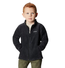 Load image into Gallery viewer, Columbia Sportswear Kids Fleece Jacket in Charcoal Heather: Sizes: 2 to 18
