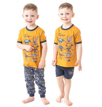 Load image into Gallery viewer, Nano Boys 3 Pack “Dinosaur” Print Cotton Glow In The Dark Pjs Set : Size 2 to 12 Years

