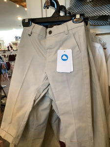 Mayoral Boys Classic Cuffed Chinos in Sand : Sizes 2 to 14 Years