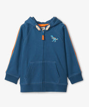 Load image into Gallery viewer, Hatley Ensign Blue Raglan Hoodie : Size 2 to 8 Years
