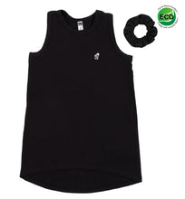 Load image into Gallery viewer, Nano Black Tank Top (comes with scrunchie) : Size 4 to 8
