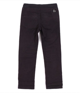 Nano Junior Boys Stretch Twill Pants in Charcoal : Size 7 to 12 Years