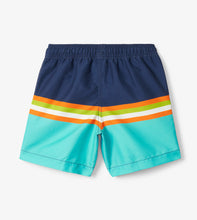 Load image into Gallery viewer, Hatley Turtle Stripes Swim Trunks
