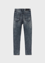 Load image into Gallery viewer, Mayoral Youth Soft Grey Slim Fit Denim Pants: Sizes 8 to 18
