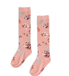 Deux Par Wild Flower Seed Socks: Sizes 2 to 10
