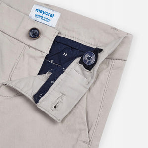 Mayoral Boys Chinos in Sand : Sizes 2 to 9