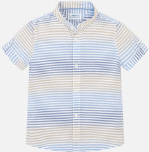 Load image into Gallery viewer, Mayoral Boys Striped Button Down Shirt : Sizes 2 to 9
