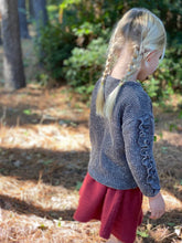 Load image into Gallery viewer, Vignette Girls Jess Sweater In Colour Charcoal Size 2-16y
