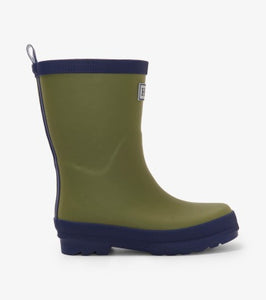 Hatley Forest Green Matte Rainboots : Size Toddler 4 to Youth 6