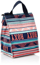 Load image into Gallery viewer, Roxy Girls Lunch Hour Reusable Lunch Bag in Aztec print
