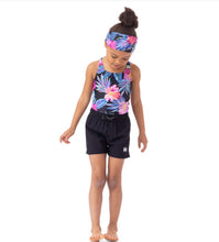 Load image into Gallery viewer, Nano Girls Swimshorts in Black : Size 7 to 14 Years
