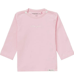 Noppies “Little Girl” Long Sleeved T-Shirt in sizes premature to 12M