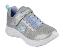 Load image into Gallery viewer, Skechers Girls Dynamic Dash Infinite Shimmer: Size 11 to 2
