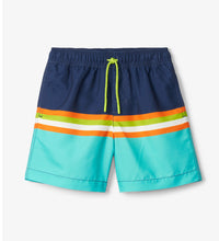 Load image into Gallery viewer, Hatley Turtle Stripes Swim Trunks
