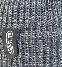 Load image into Gallery viewer, Zapped Outfitters Reflective Knit Pom Beanie : One Size fits most
