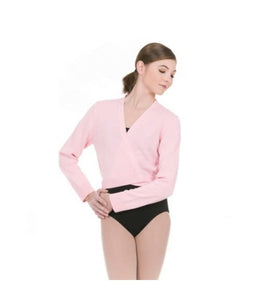 Mondor Long Sleeved Pink Ballet Knot Sweater