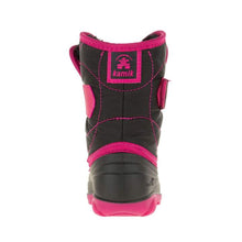 Load image into Gallery viewer, Kamik Snowbug Black and Rose Red Toddler Winter Boots : Size
