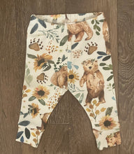 Load image into Gallery viewer, Coast Kids Organic Locally Made Bears in the Forest Leggings : Sizes Infant To 4 Years
