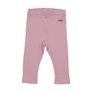 Minymo Baby Girl Lilac Ribbed Leggings: Sizes NB to 24M
