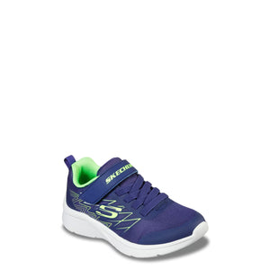 Skechers Toddler “Texlor” Navy and Lime Green Sneakers : Size 5 to 10 Toddler