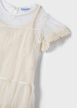 Load image into Gallery viewer, Mayoral Embroidered Lace Dress: Sizes 2 to 9
