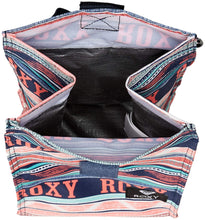 Load image into Gallery viewer, Roxy Girls Lunch Hour Reusable Lunch Bag in Aztec print
