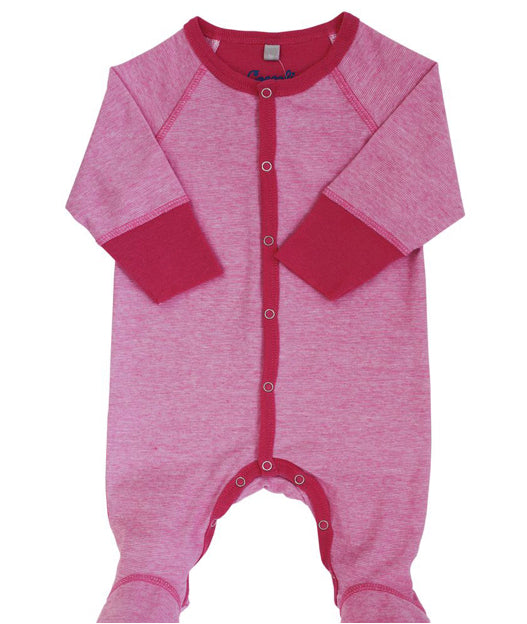 Coccoli Baby Girl 2 Tone Pink Sleeper : Sizes 1m to 6M
