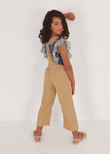 Load image into Gallery viewer, Mayoral Girls Tan Overalls: Size 8-18y

