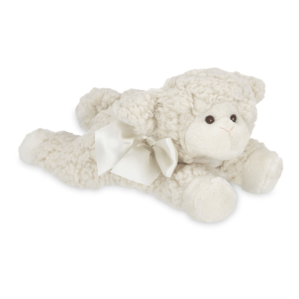 Bearington Collection “Baby Baa” Plush Lamb Rattle