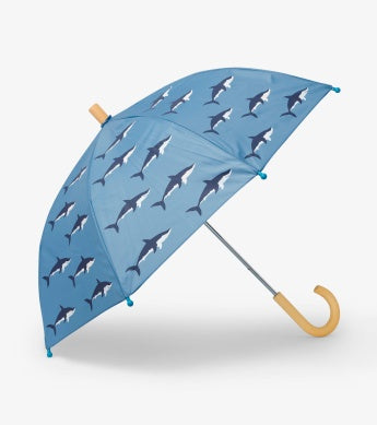 Hatley Colour Changing Swimming Sharks Umbrella