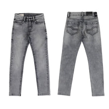 Load image into Gallery viewer, Mayoral Youth Soft Grey Slim Fit Denim Pants: Sizes 8 to 18

