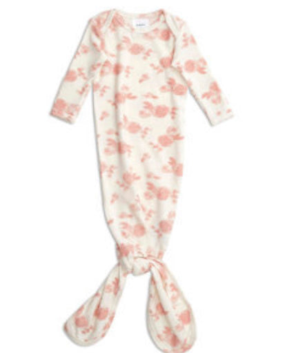 Aden and Anais Snuggle Knit Knotted Gown: 0-3M