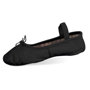 Danshuz Black Boys Leather Ballet Shoes