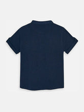 Load image into Gallery viewer, Mayoral Boys Navy Dress Shirt Size 2 to 9y
