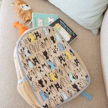 Load image into Gallery viewer, SoYoung “Curious Cats” Toddler Backpack
