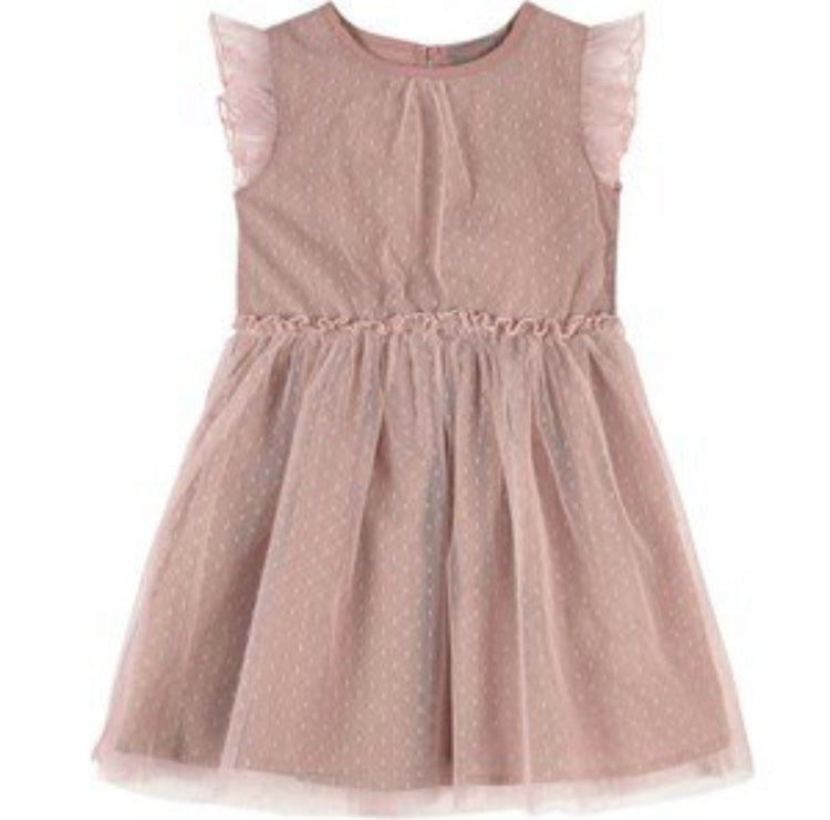 Creamie Girls Deauville Mauve Tulle Dress : Sizes 2 to 10