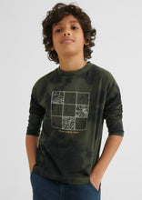 Load image into Gallery viewer, Mayoral Boys Tie Dye Long Sleeved Shirt: Size 8 to 18 Years
