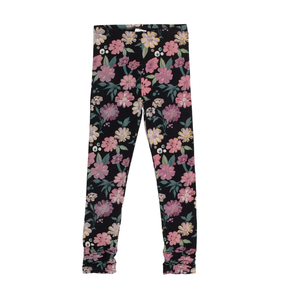 Nano Girls “Poem” Floral Printed Leggings : Size 2 to 12