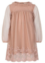Load image into Gallery viewer, Creamie Embroidered Vintage Style Dress in Adobe Rose : Sizes 12m to
