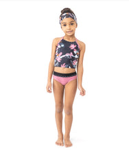Load image into Gallery viewer, Nano Girls “Tropical Print” Tankini Swim Set : Size 3 to 14
