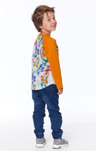 Load image into Gallery viewer, Deux Par Deux Long Sleeved Raglan Dinosaur Print : Size 12M to 8 Years
