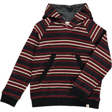 Load image into Gallery viewer, Me &amp; Henry Multi Stripe Hooded Sweatshirt : Size 2/3 to 16 Years

