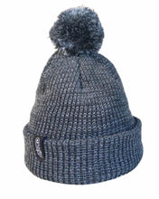 Load image into Gallery viewer, Zapped Outfitters Reflective Knit Pom Beanie : One Size fits most
