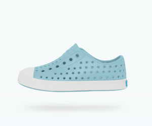 Native Jefferson Shoes in Sky Blue : Size C2 to J6