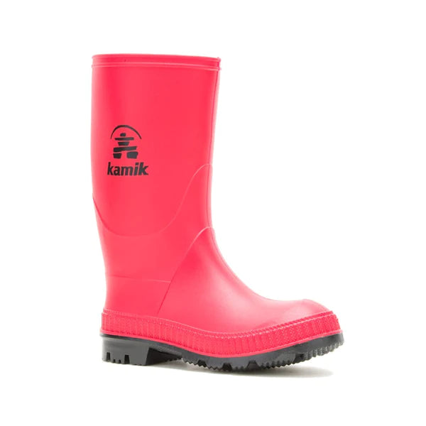 Kamik Rain Boots Made In Canada (Red) : Size Toddler 5 to Junior 6