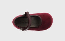Load image into Gallery viewer, Victoria Nubuck Burgundy Mary Jane Shoes
