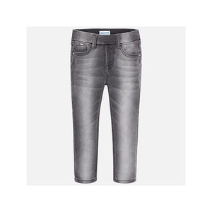 Mayoral Girls Skinny Jeggings in Grey : Sizes 2 to 8
