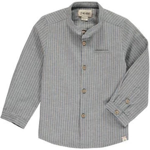 Me & Henry Blue/Beige Round Neck Shirt :Sizes 2 to 16