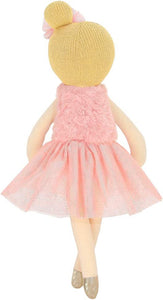 Bearington Lil' Ballerina Blonde Soft Plush Ballet Doll