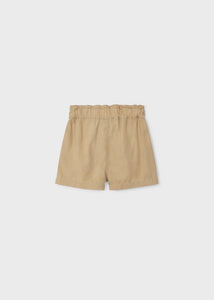 Mayoral Girls Shorts with Bow: Sizes 3 to 8